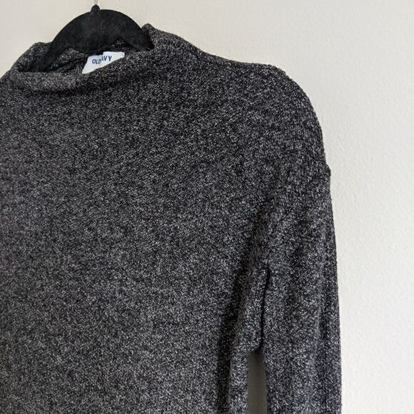 (Old Navy) Gray Faux Turtleneck Sweater XS - Picture 2 of 8